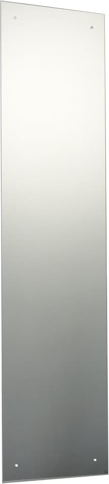 image 1 of 120 x 30cm Rectangle Frameless Bathroom Mirror with Pre-drilled Holes and Wall Hanging Fittings
