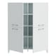 image 4 of Sali 4 Door Highboard in Light Grey