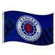 image 1 of Rangers FC Classic Crest Flag - Royal Blue/White/Red - 5ft x 3ft