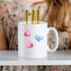 image 3 of DIY Colour Your Own Mug Kit - Ceramic Mug with 3 Special Markers