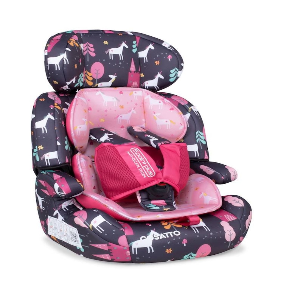 image 1 of Cosatto Zoomi Car Seat Group 1,2,3 > 9-36kg (Unicorn Land)