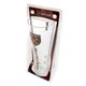 image 2 of West Ham United FC Official Tall Beer Glass - Claret - One Size