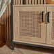 image 4 of Spinningfield Natural Light Wood Effect Rattan Bookstand Brown