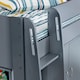 image 3 of Lacy Grey Storage Mid Sleeper And Noah Memory Foam Mattresses
