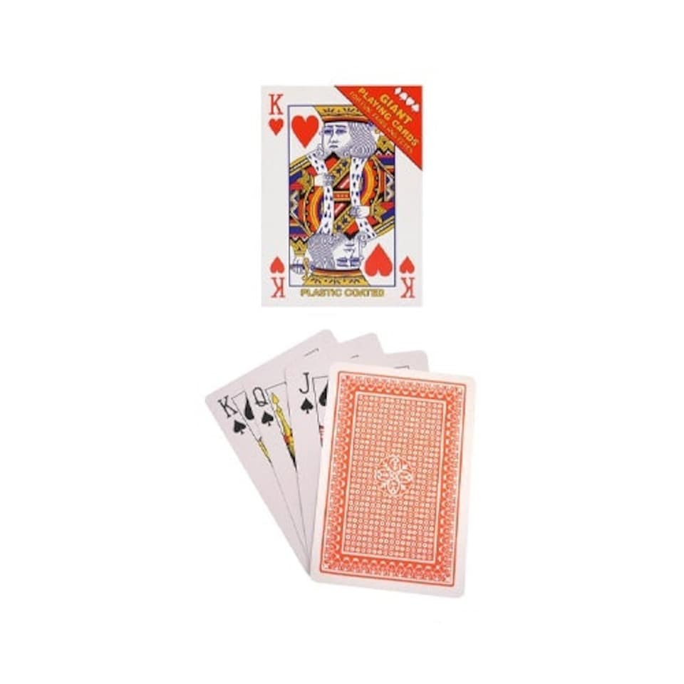Giant Playing Cards 17cm
