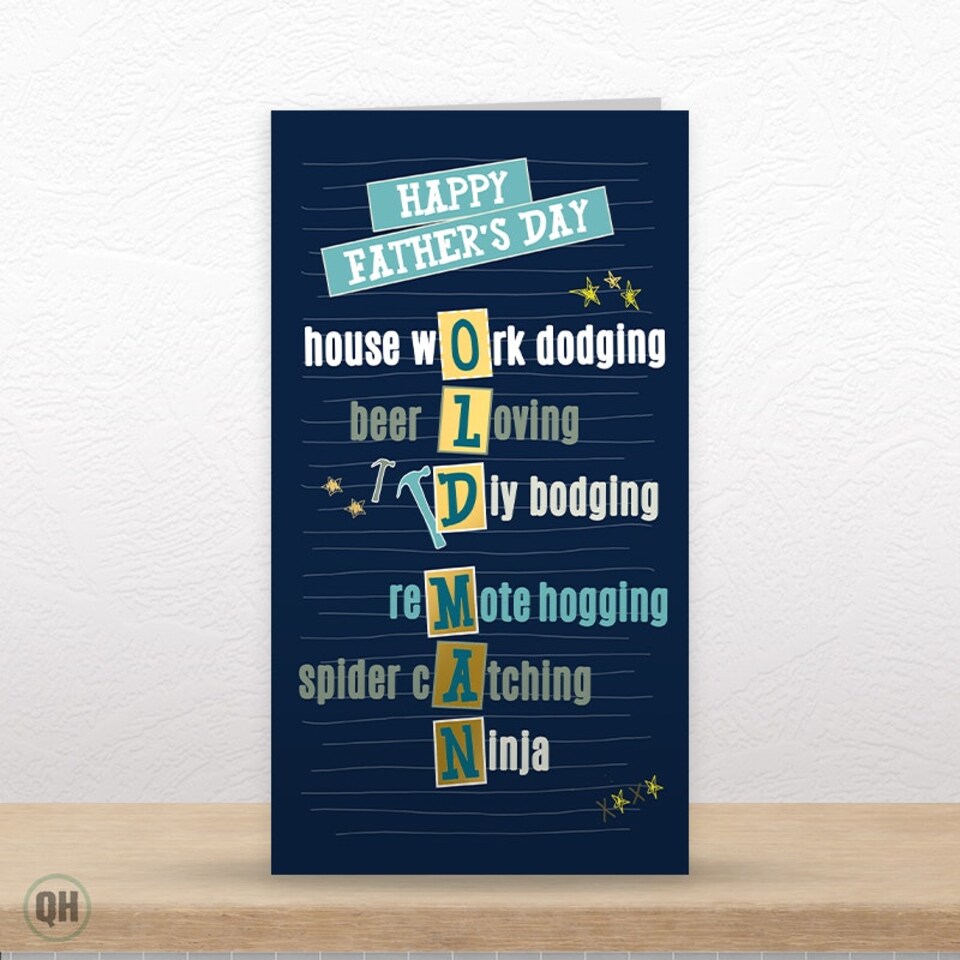 image 1 of Quitting Hollywood Happy Father's Day - Old Man