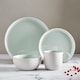 image 6 of Barbary & Oak Oslo 16 Piece Dinnerware Set Green
