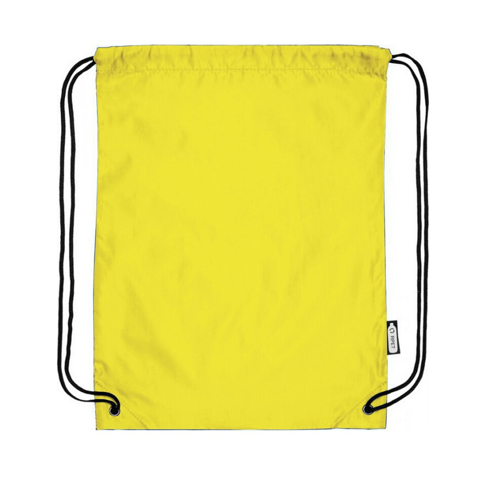 image 1 of Bullet Oriole Recycled Drawstring Backpack - Yellow - One Size