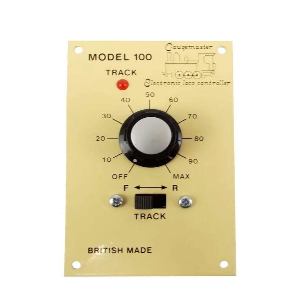 image 1 of Gaugemaster Controls Single Track Panel Mounted Controller for O Scale