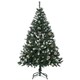 image 1 of HOMCOM 5FT Artificial Christmas Tree Xmas Indoor Decoration, Automatic Open