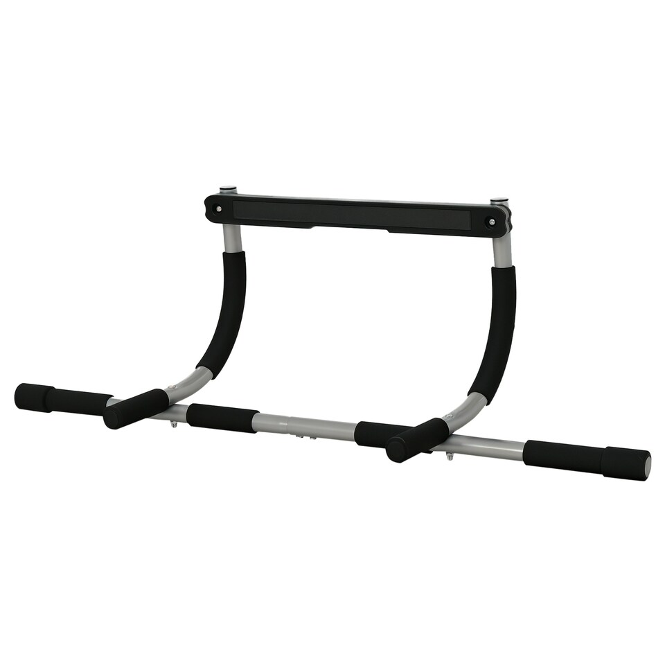 image 1 of HOMCOM Indoor Fitness Door Horizontal Bar Pull-ups Home Gym Upper Body Workout