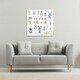 image 2 of many species in vintage old hand drawn style (Canvas Print) 101 x 101 x 4cm
