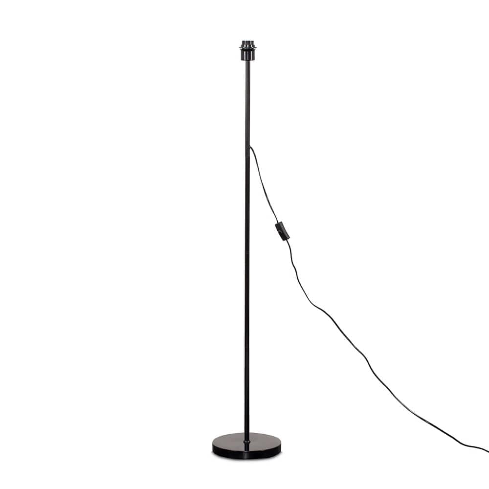 ValueLights Charlie Modern Stem Black Floor Lamp Base