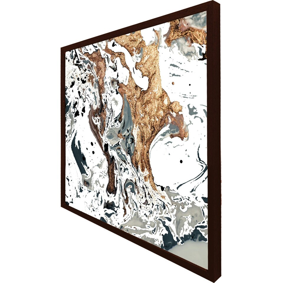 image 1 of Bronze marble (Picture Frame) Brown | Oak | S