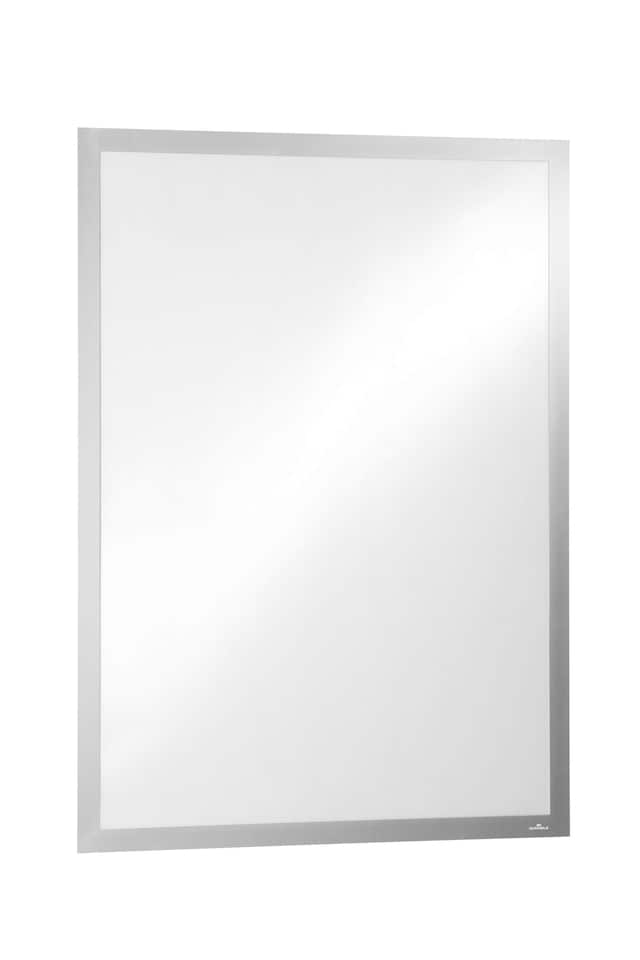 image 1 of Durable DURAFRAME UV Poster Adhesive Magnetic Signage Frame | A1 Silver | Silver