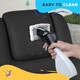 image 6 of HOMCOM Kids Recliner Chair with Adjustable Backrest & Footrest 