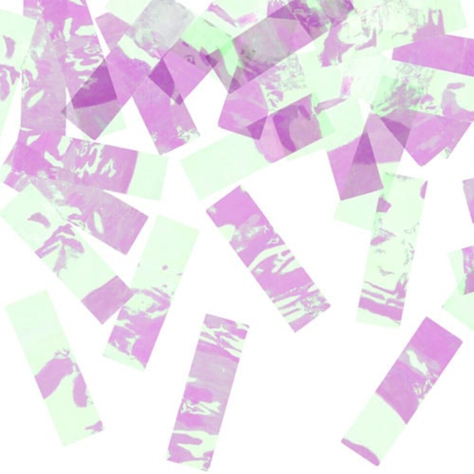 image 1 of Iridescent Metallic Large Confetti Cannon 60cm