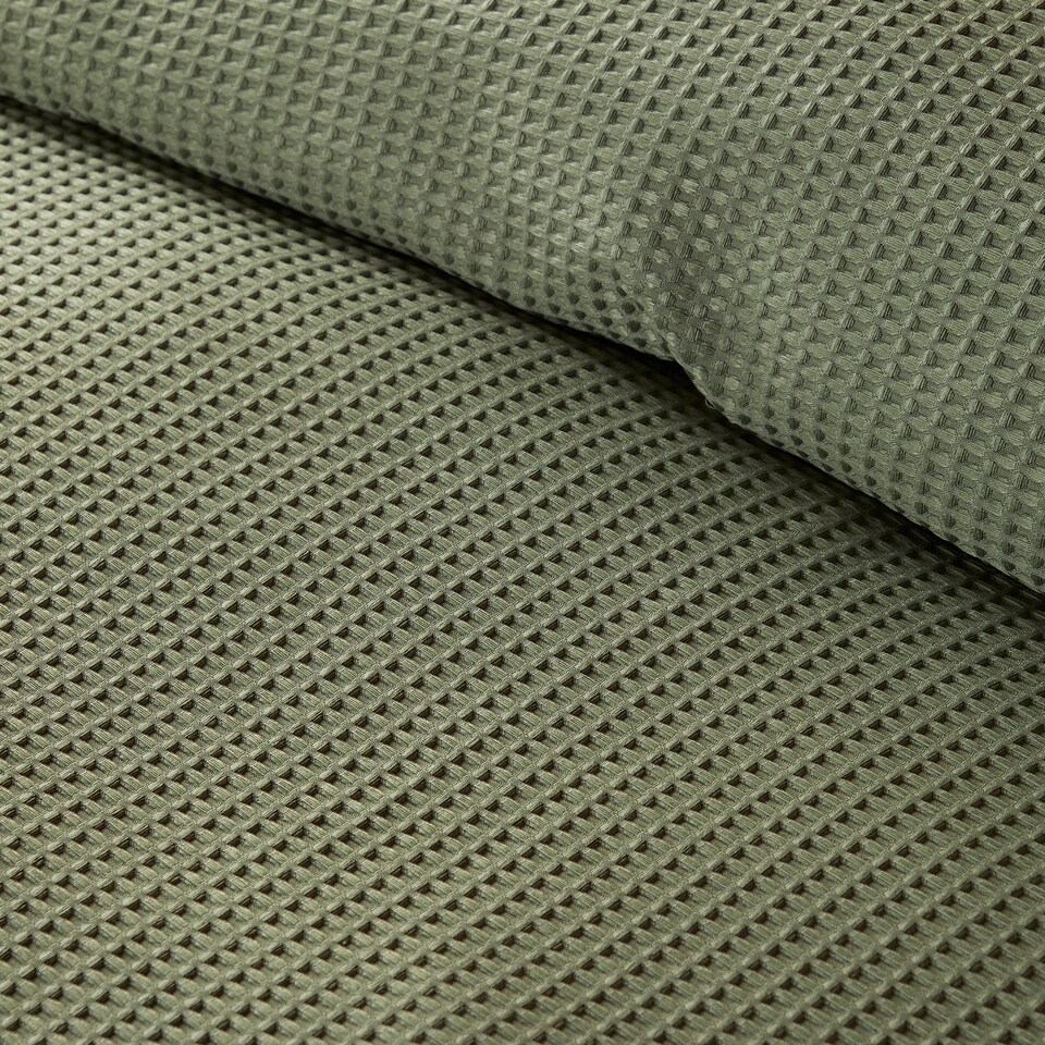 image 1 of Serene Lindly Duvet Cover Set Dark Green/New Green