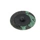 image 3 of 50mm Quick Change Rubber Backing Pad Adapter + 100pc 40 Grit Sanding Pads