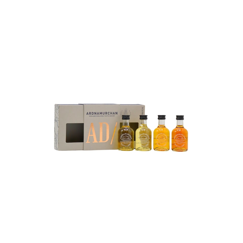 Ardnamurchan - AD - Highland Single Malt Scotch Whisky Miniature Gift Pack