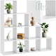 image 1 of Bookshelf Talisa - 10 shelving compartments in cube design White