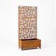 image 4 of Nicoman Metal Outdoor Privacy Screen Panel with Planter | Bronze | Rusted | 1