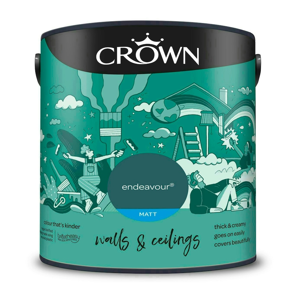 image 1 of Crown Matt Emulsion Endeavour 5L