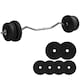 image 9 of SPORTNOW 25kg Adjustable Barbell Weights Set for Home Gym Strength Training | Black | Standard