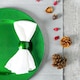 image 5 of Argon Tableware Metallic Napkin Rings - 4.5cm - Green - Pack of 6 Green