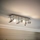 image 2 of ValueLights Consul Chrome 6 Way Adjustable Ceiling Spotlight | Chrome
