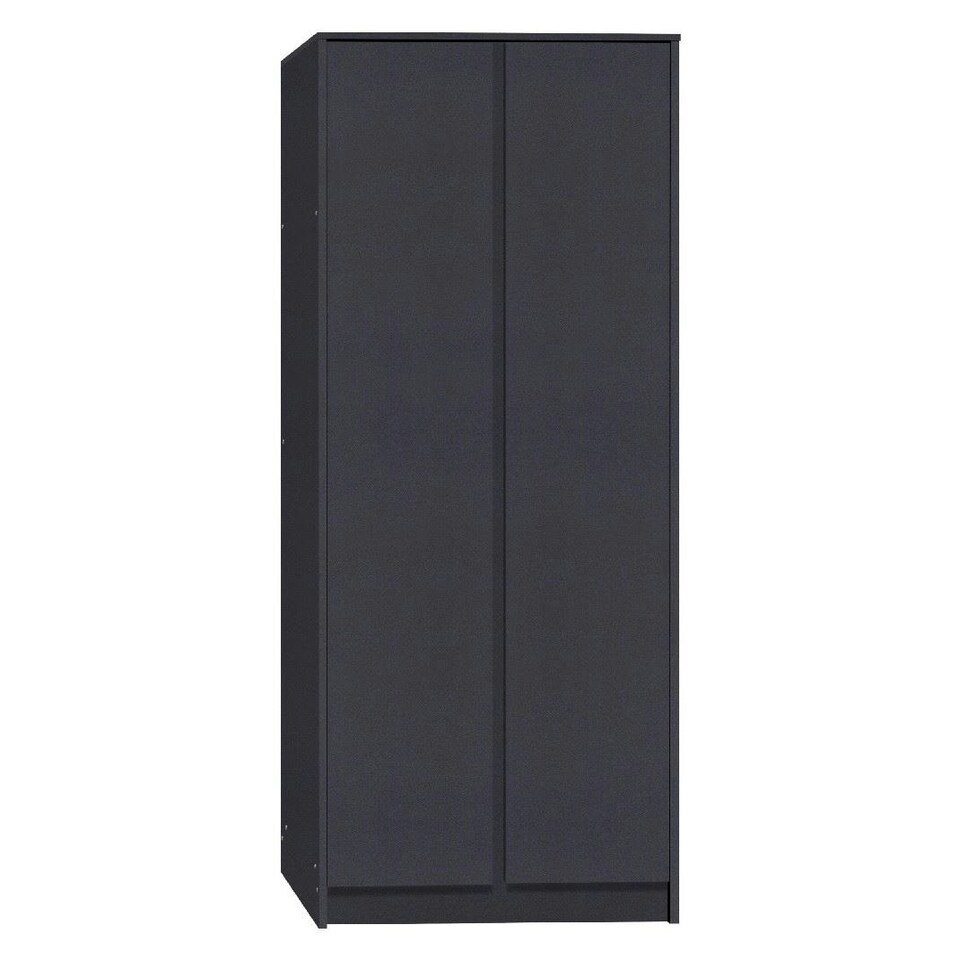 image 1 of Malvern 4 Piece Bedroom Set With 2 Door Double Wardrobe Grey