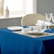image 1 of Polyester Plain Tablecloths-Dark Blue-137 x 137cm