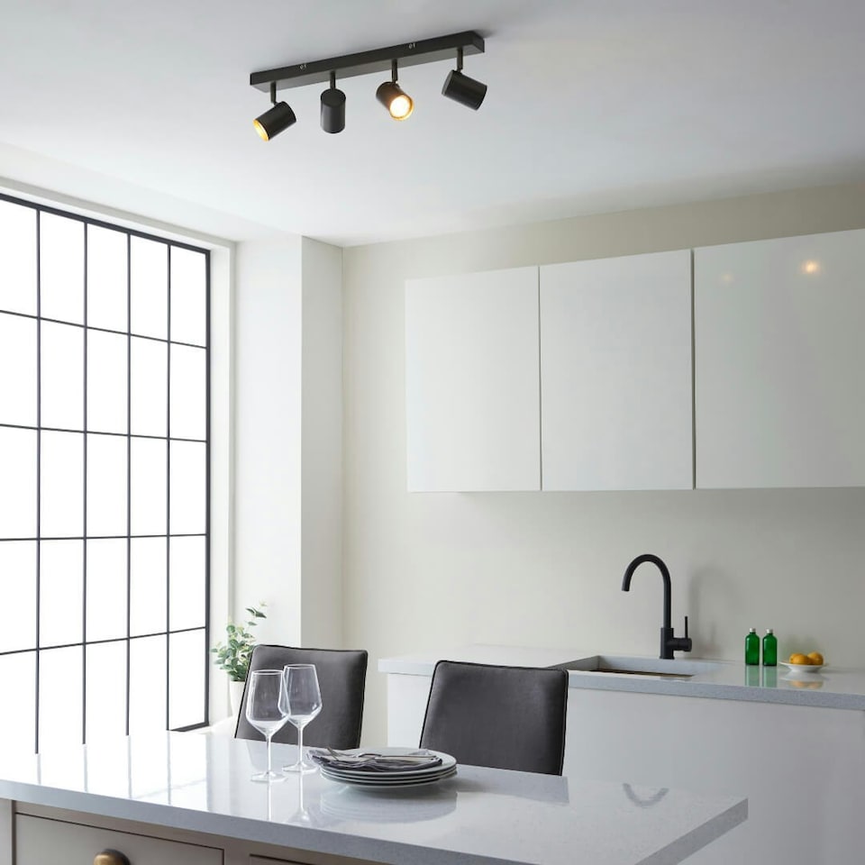 image 1 of Hereford 4 Light LED Spotlight Bar