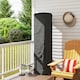 image 2 of Outsunny Heavy Duty Gas Pyramid Outdoor Patio Heater Cover, Black | Black | Black | 53L x 53W x 222H cm