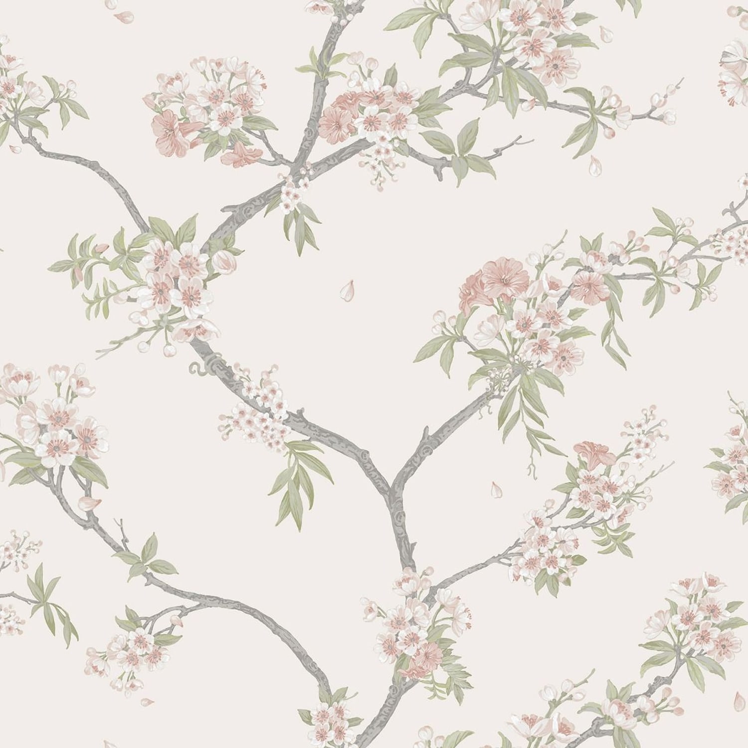 Holden Decor Cherry Blossom Wallpaper Pink Pink/Cream 1