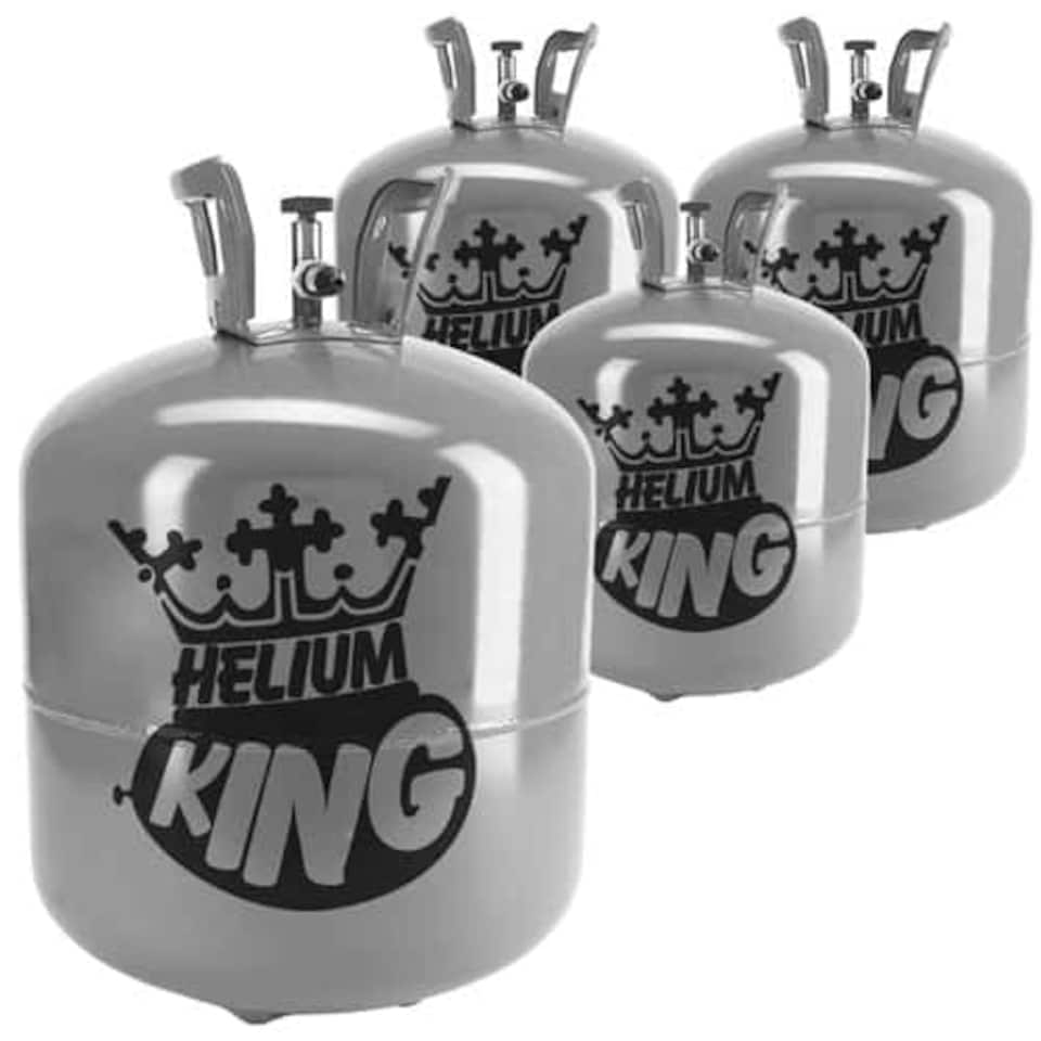 image 1 of Large Helium Canister Four Pack - Fills Up To 200 x 9 inch Balloons