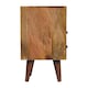 image 9 of Artisan Furniture Solid Wood Mini Oak-ish Classic Open Bedside