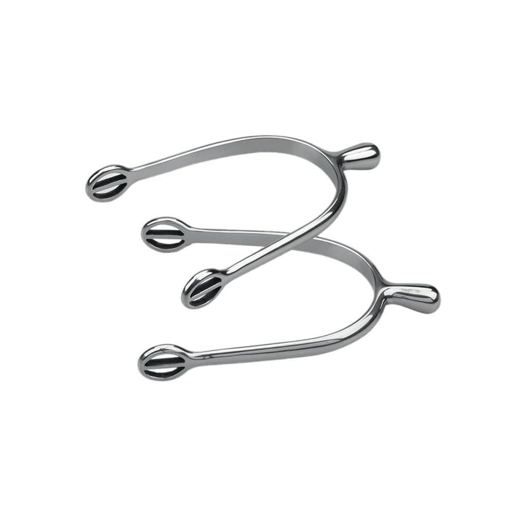 Shires Unisex Adult Ball End Spurs - Silver - One Size
