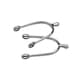image 1 of Shires Unisex Adult Ball End Spurs - Silver - One Size