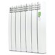 image 2 of 510mm (W) x 585mm (H) - White Wi-Fi Electric Oil Filled Radiator (Barcelona) - 550 Watts - Depth 97mm - Heats Up To 5m²