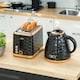 image 8 of HOMCOM Kettle and Toaster Set 1.7L Rapid Boil Kettle & 2 Slice Toaster Black