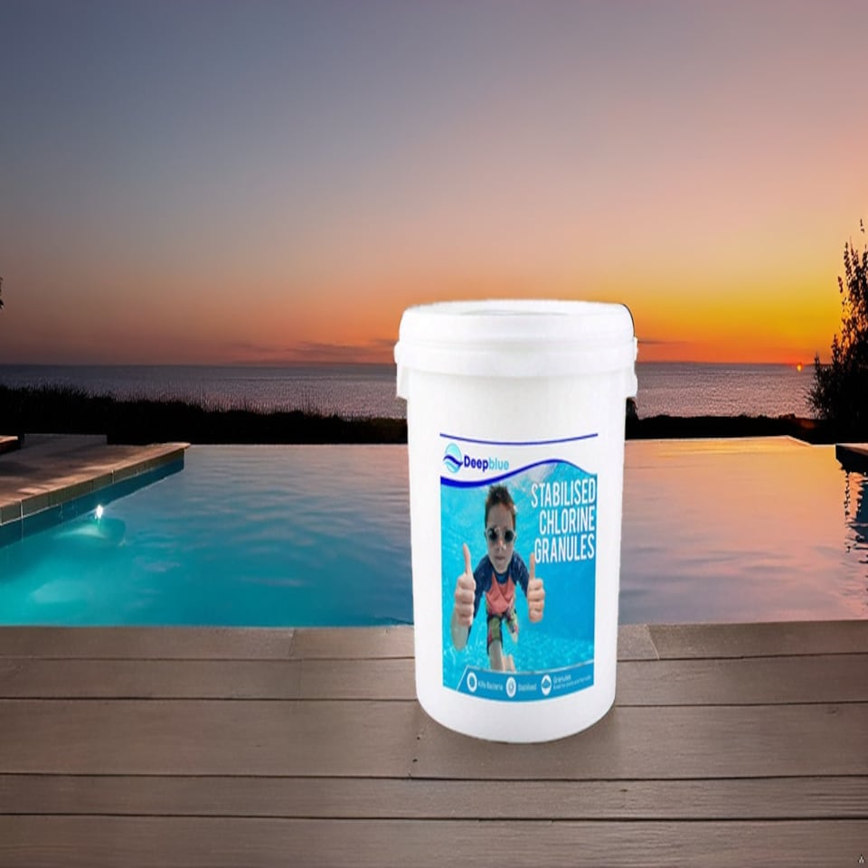 image 1 of Deep Blue Pro - Stabilised Chlorine Granules 2kg Rapid dissolve Neutral PH