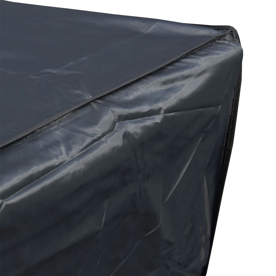 image 1 of KCT 126 x 126 x 74cm Square Garden Furniture Cover Black