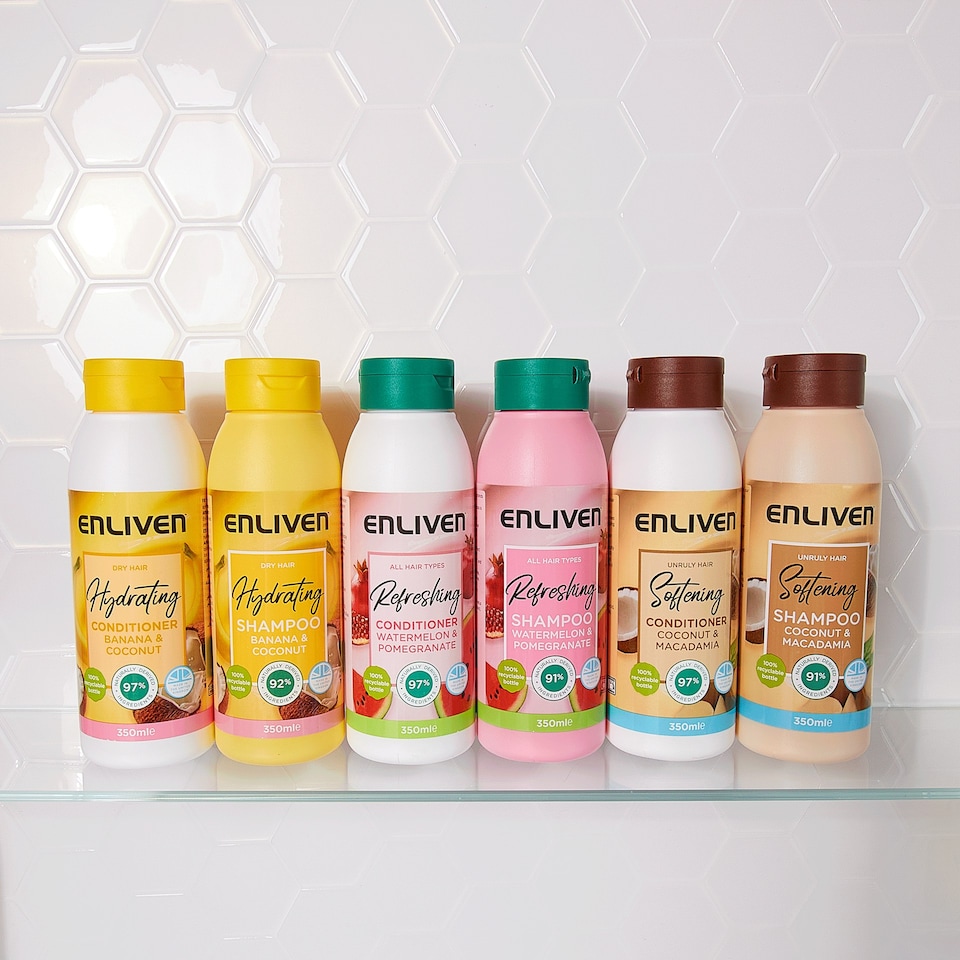 image 1 of Enliven Fruit Shampoo Coconut and Macadamia - 350ml