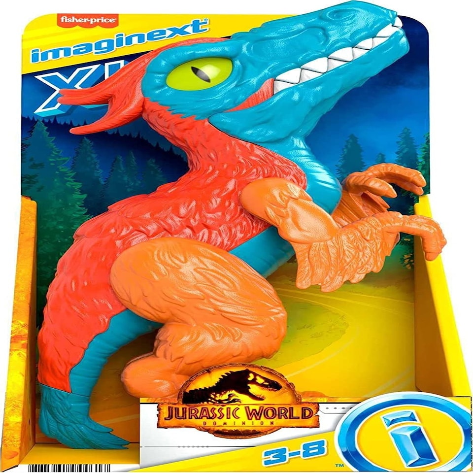 image 1 of Imaginext - Jurassic World Pyroraptor XL Action Figure