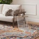 image 3 of KUKOON Bright Multicolour Traditional Medallion Living Area Rug 120cm x 170cm | Multi