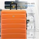 image 3 of Flight Knight 29" Extra Large Suitcase – 20kg Capacity Hard Shell Check-In Luggage with 4 Wheels  100+ Airlines Approved: Ryanair, EasyJet, Jet2, Wizz Air, BA Orange | Orange/Black | Large