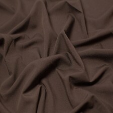 Minerva Core Range Brown Poly Viscose Stretch Woven Suiting Fabric for Dressmaking, 143cm / 56" Wide - per metre