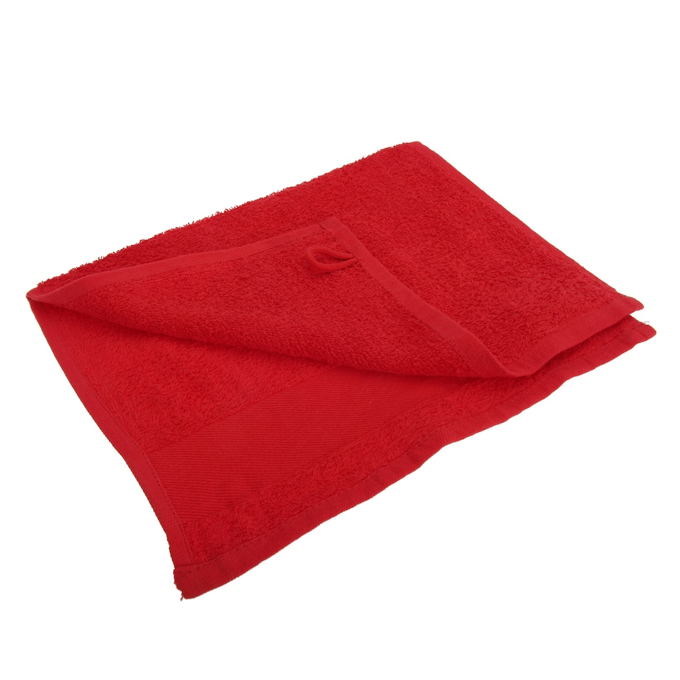 image 1 of SOLS Island Guest Towel (30 X 50cm) - Red - One Size