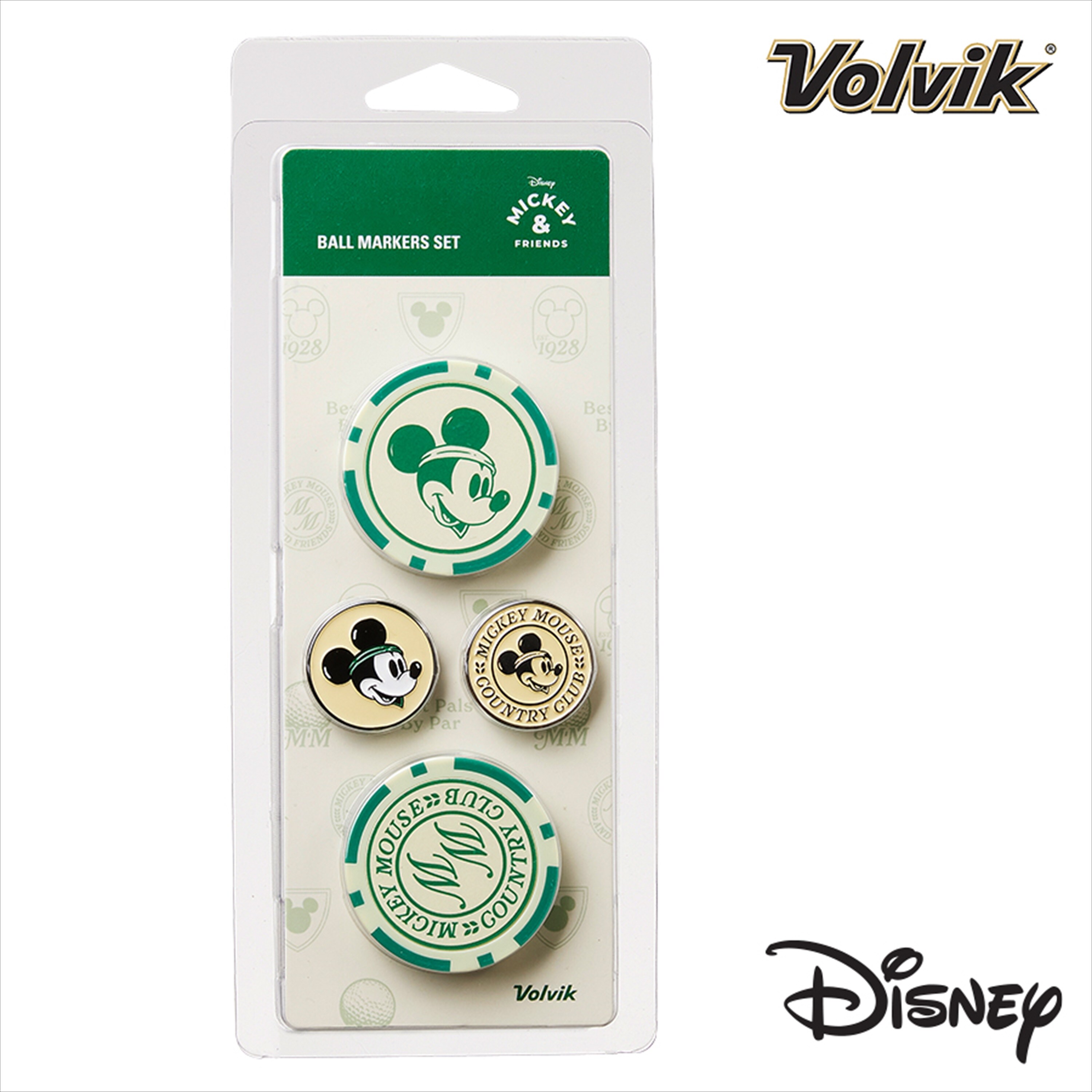 Volvik Disney CC Mickey Poker Chip Set (w. ball maker)